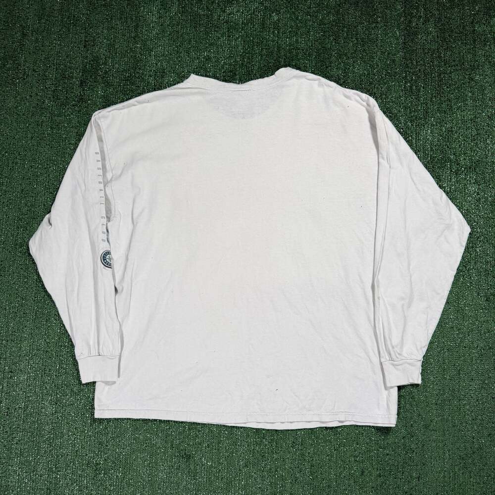 2007 Seattle Mariners Men's MLB Majestic Blue Long Sleeve T-Shirt Large - Picture 2 of 8